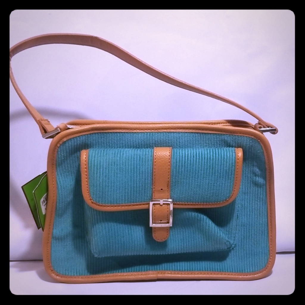 Nwt Bath & Body Works Corduroy Sm Hand Bag.